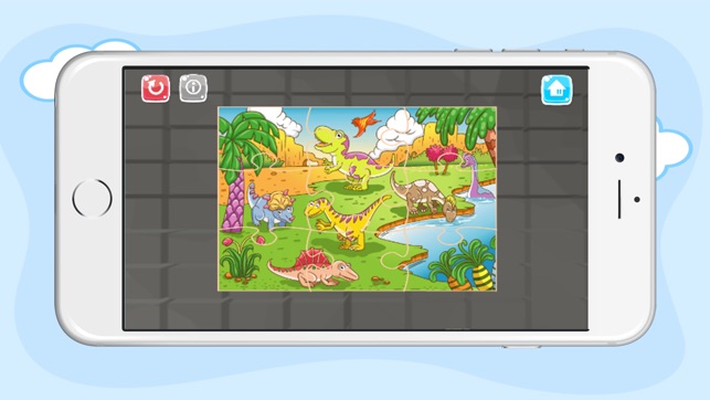 恐龍 恐龍拼圖 益智拼圖 為孩子(圖5)-速報App