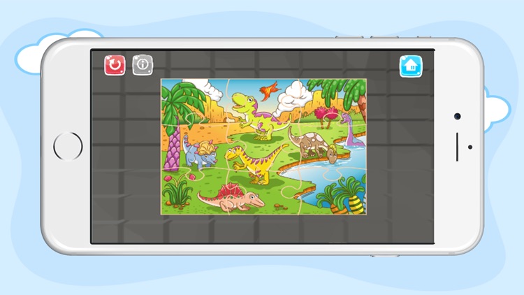 Dinosaur Jigsaw Puzzles Activities For Preschool screenshot-4