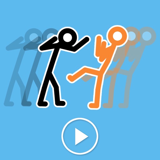 Animated Stick Man Battles Stickers icon