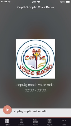 Copt4G Coptic Voice Radio(圖1)-速報App