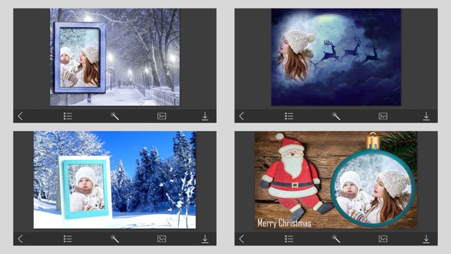 Holiday Xmas Frames - Creative frames Maker(圖1)-速報App