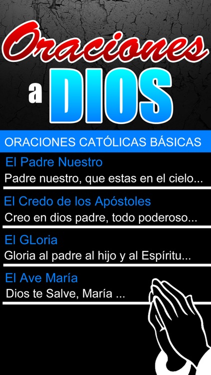 Oraciones a Dios