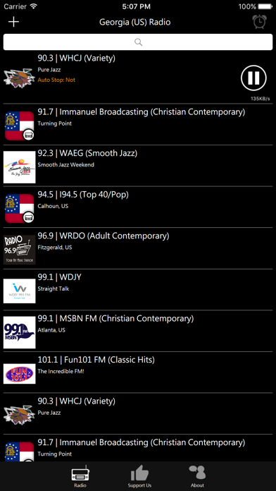 How to cancel & delete Georgia (US) Radio from iphone & ipad 2