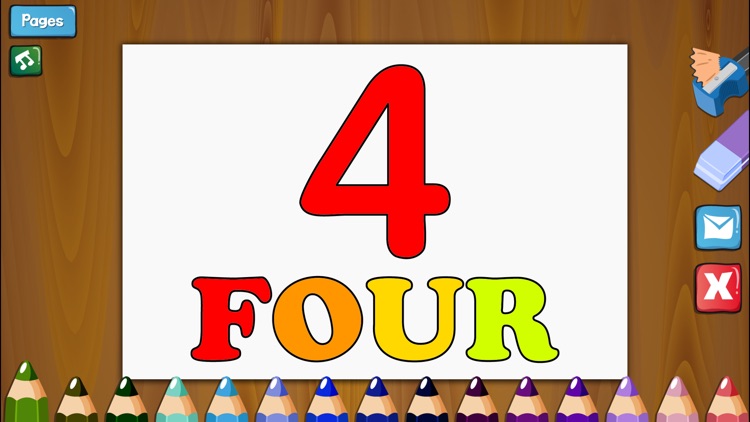ABC 123 Kids Coloring Book - Alphabet & Numbers screenshot-4