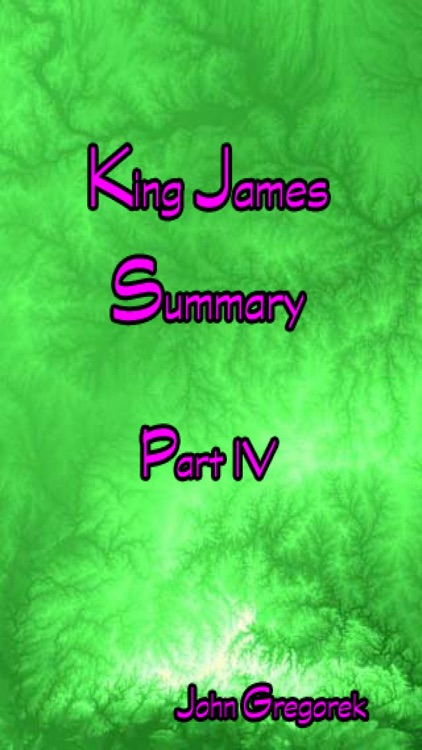 Summary King James Bible (part 4)