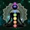 Our Seven chakras are energy points often represented as Spinning Energy Centers(sometimes rerered to as CHI energy) - when our energy is flowing and our physical and mental alignment is good, we experience health and mental well-being