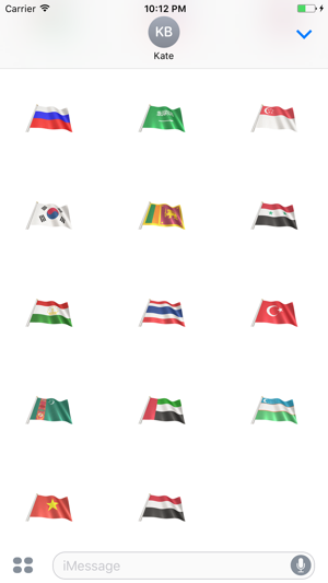 Asian Flags