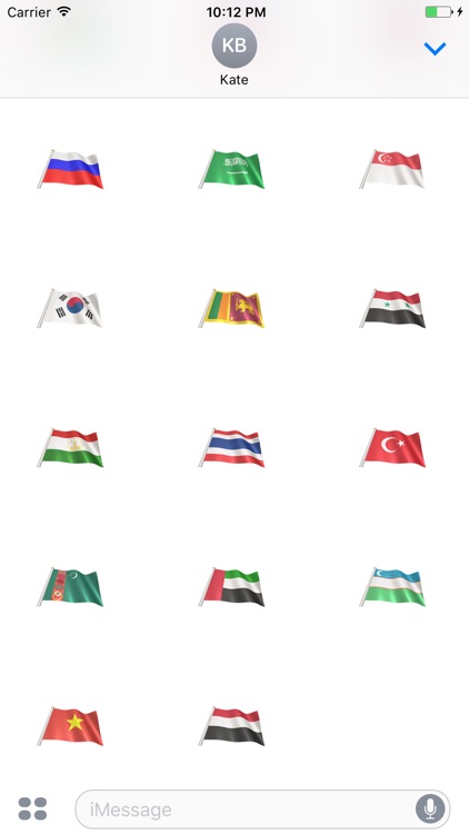 Asian Flags