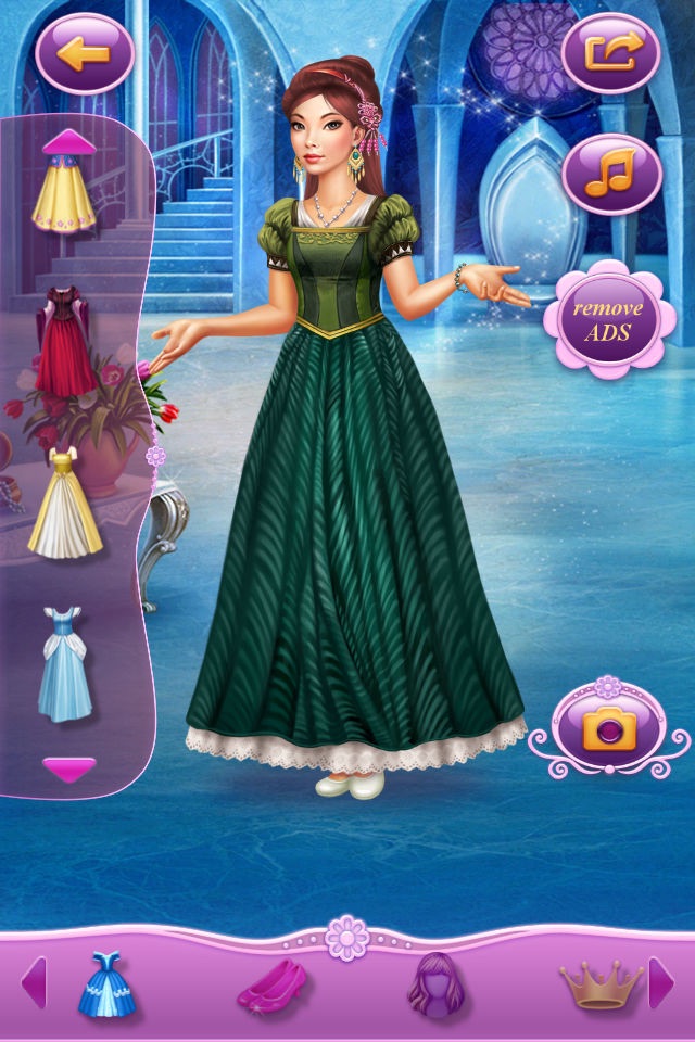 Dress Up Princess Adelina screenshot 3