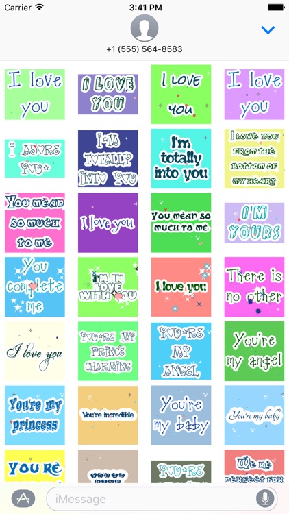 Animated Love Message Gif Stickers