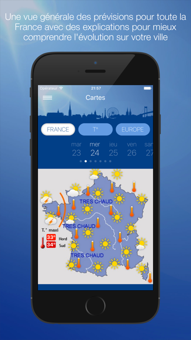 Météo Bordeaux screenshot 3