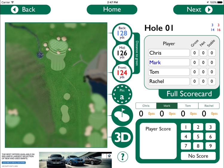 Glen of the Downs Golf Club - Buggy