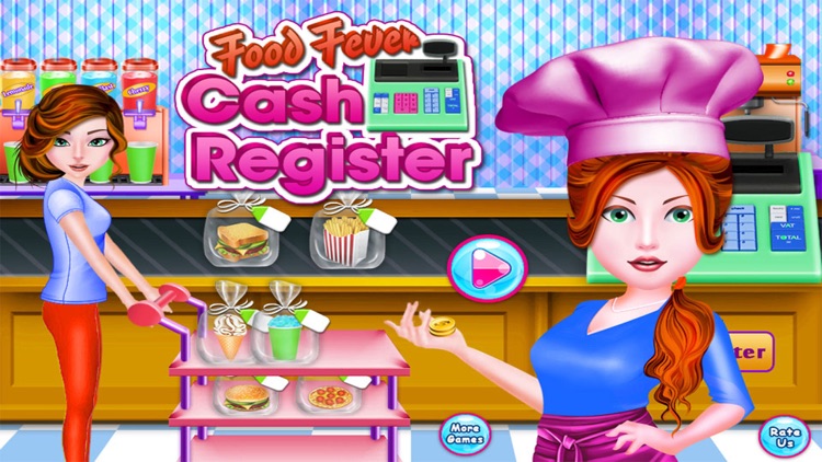 Food Fever Cash Register - Shopping Mall Girl free screenshot-4