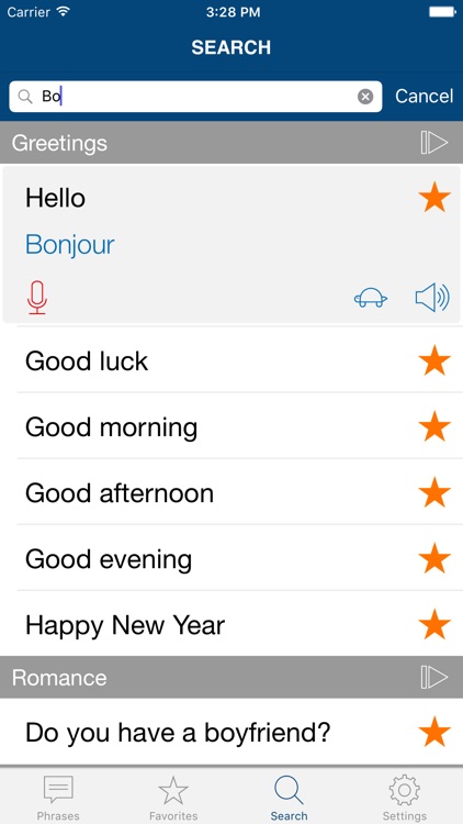 Learn French: Phrases & Words for Travel in France screenshot-3