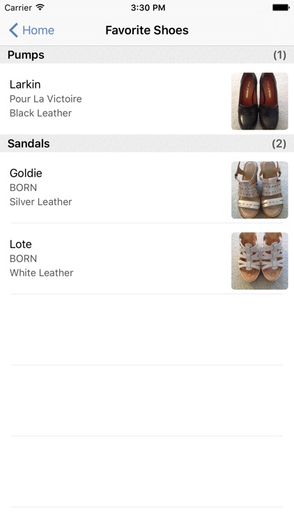 myShoeCache: Shoe Organizer screenshot-4