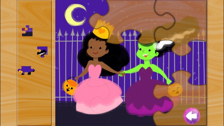 Halloween Kids Puzzles: Gold screenshot-4