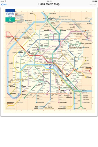 Paris France subway maps screenshot 3