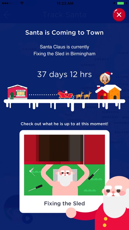 Santa Tracker Pro - Where is Santa Claus? screenshot-3