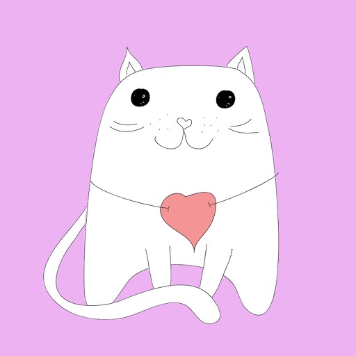 Cat Emotion Cute Sticker Pack 02 iOS App