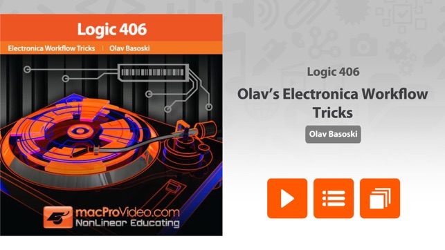 Course For Logic's Electronica Workflow Tricks(圖1)-速報App