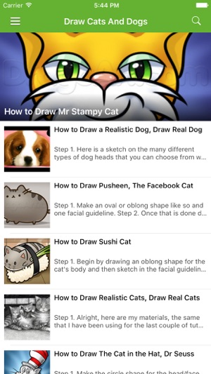 How To Draw Easy Cats And Dogs(圖1)-速報App