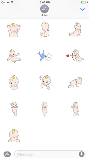 Baby Angel Cute Sticker(圖3)-速報App