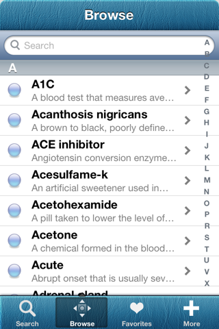 Diabetes Reference &Dictionary screenshot 4