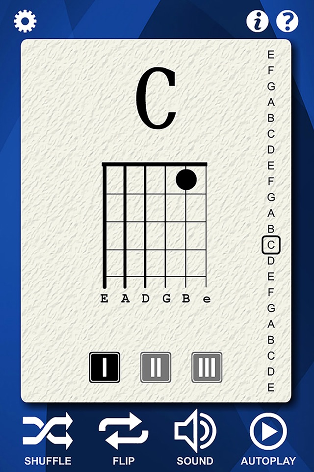 Guitar Notes Flash Cards screenshot 2