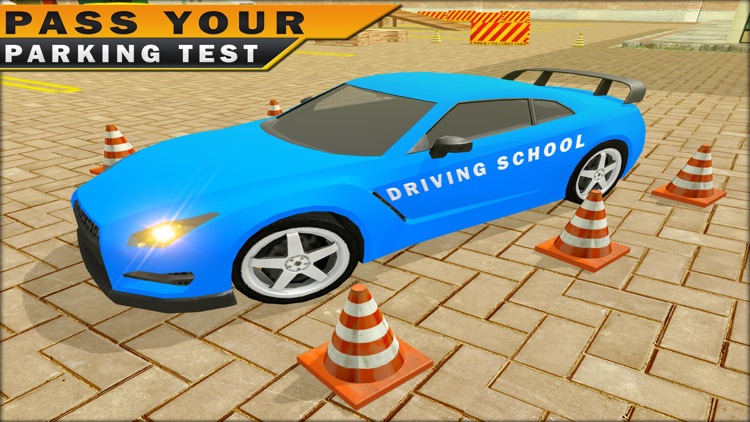 Driving School Car Parking Sim 3D screenshot-3