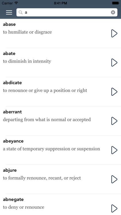GRE® | GMAT® Vocabulary Builder with AccelaStudy® screenshot-4