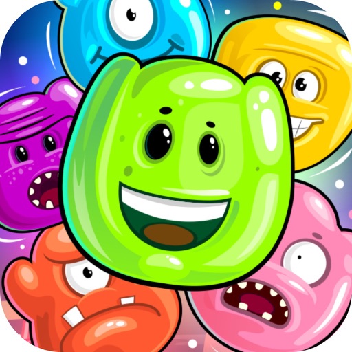 Jelly Monster Garden iOS App