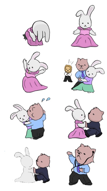 Sweet Ballroom Dance - Stickers & Emoji!