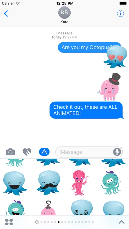 Octopus Stickers