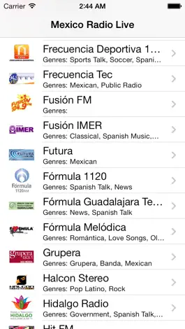 Game screenshot Mexico Radio Live (México) apk