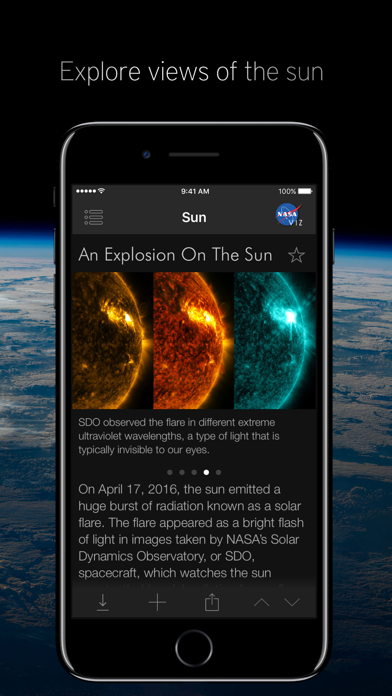 How to cancel & delete NASA Visualization Explorer from iphone & ipad 4