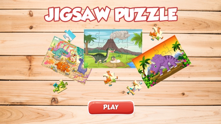 Baby Dinosaur Jigsaw Puzzle Game For Kid Preschool