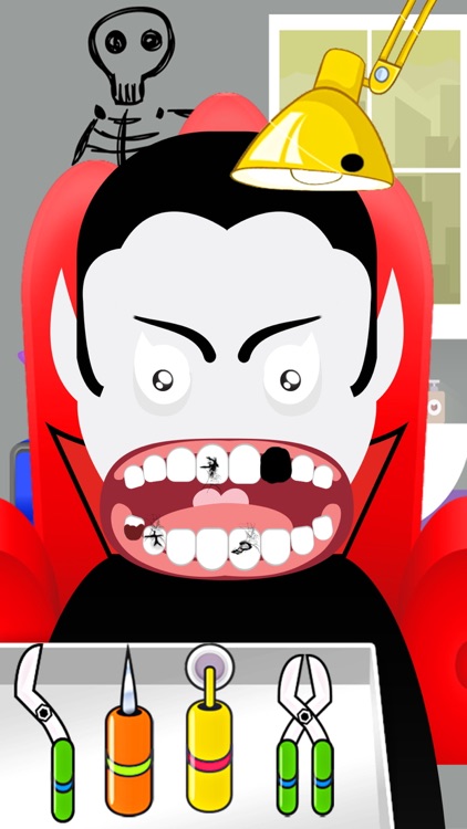 Amazing Dracula Vampire Dentist Office