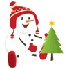 Funny Snowman - Merry Christmas Sticker Vol 07