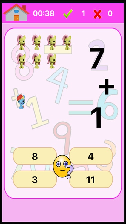 Kids Maths Games Free  For Horse Little Pony Edition