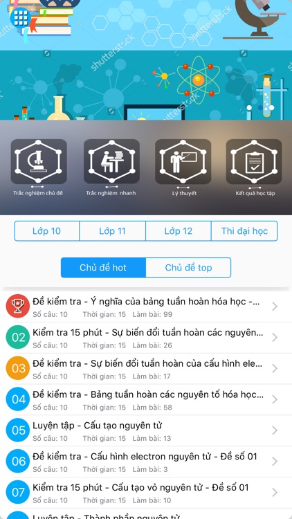 Chem Learning - Hóa học trong tầm tay