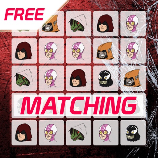 Matching Three Same Color for SpiderMan Villains iOS App