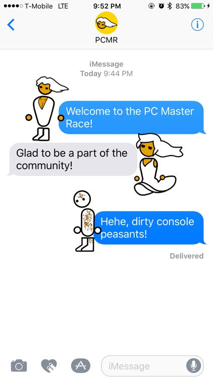 PCMR Stickers