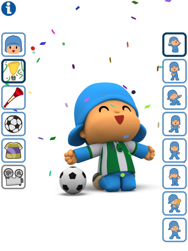 Talking Pocoyo Football HD Free(圖2)-速報App