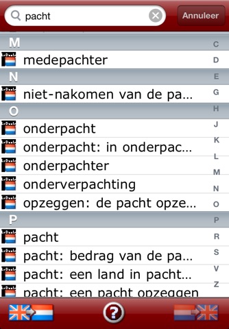 Le Docte Dutch-English screenshot 2