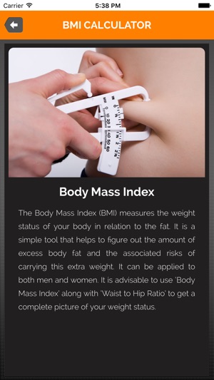 BMI Calculator - Body Fat Percentage(圖5)-速報App