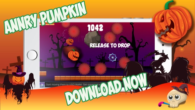 Halloween Tap the Angry Pumpkin(圖2)-速報App