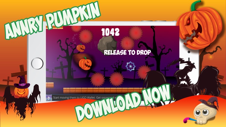 Halloween Tap the Angry Pumpkin