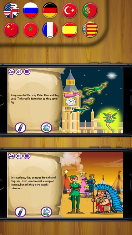 Peter Pan Classic tales - interactive book PRO