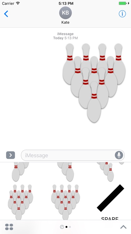 Bowling Stickies