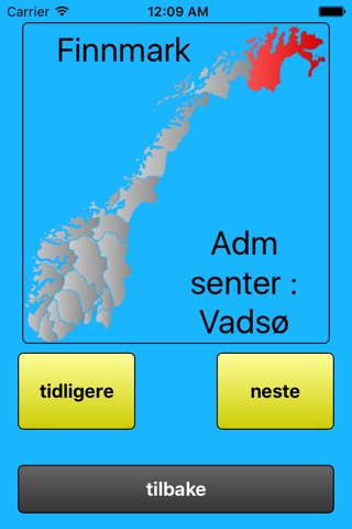 Norges fylker screenshot 2